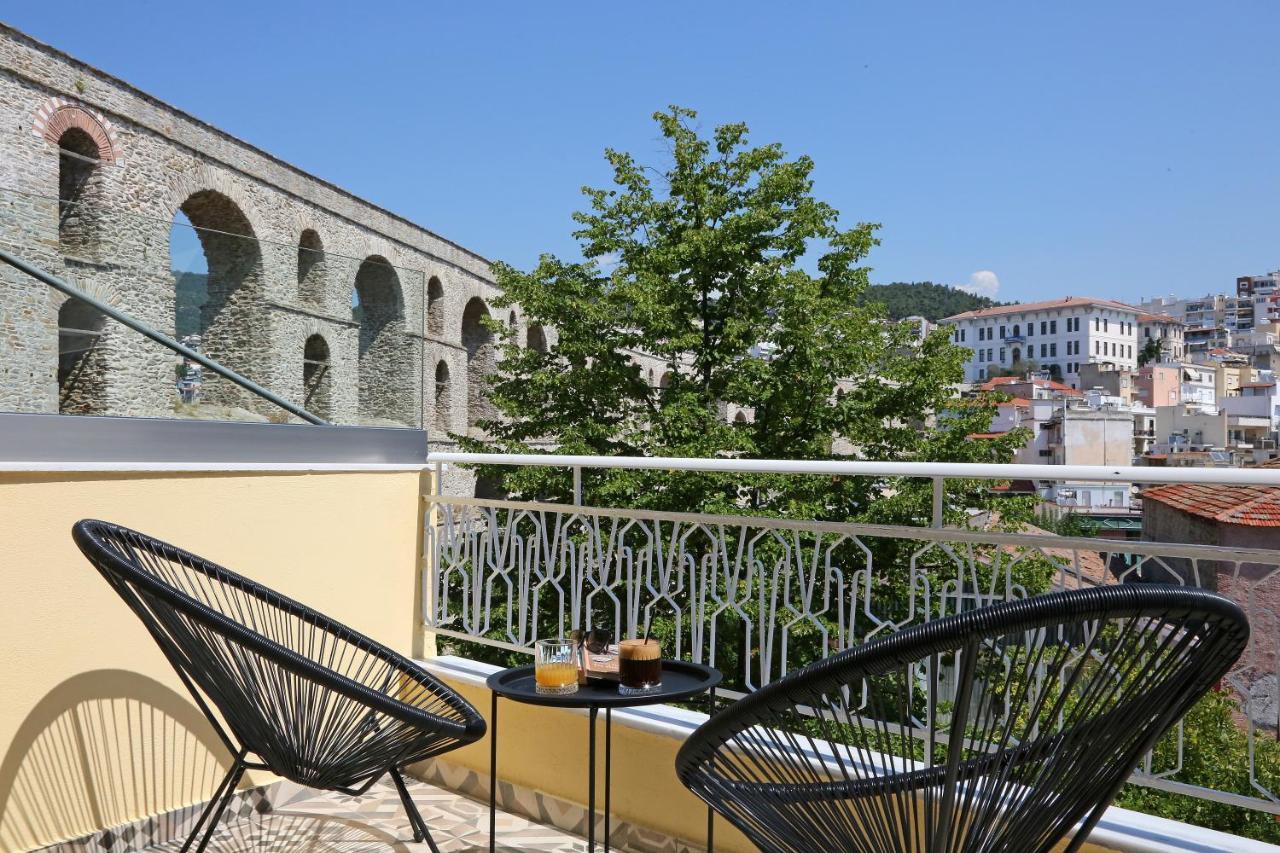 Under The Aqueduct Boutique House Apartment Кавала Екстериор снимка